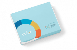 Color testing kit box